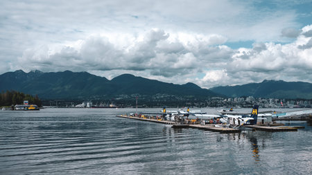 Harbor Air plane in Vancouver