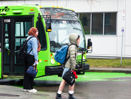 Public RTC bus in Quebec city.
