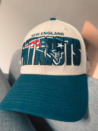 A team baseball cap of NFL Patriots of New England