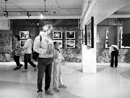 Detail of the photo exhibition of the Antoine-Desilets awards of the Professional Federation of...