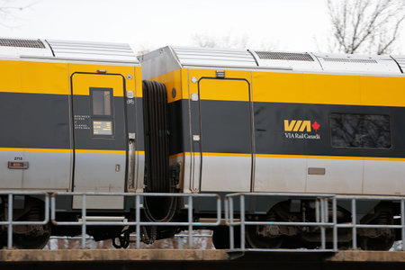 A VIA Rail Canada train