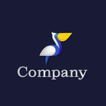 Bird art logo templateのイラスト素材