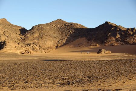 Desert in Libyaの写真素材