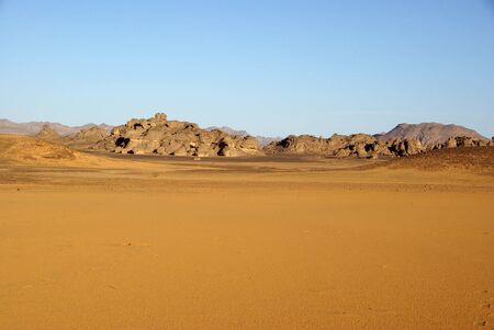 Libyan desertの写真素材