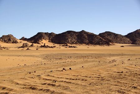 Libyan desertの写真素材