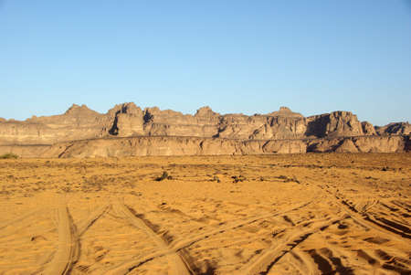 Desert in Libyaの写真素材