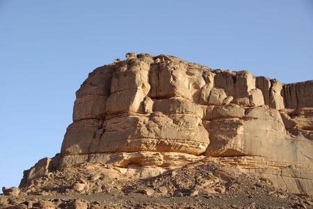 Mountain in Libyaの写真素材