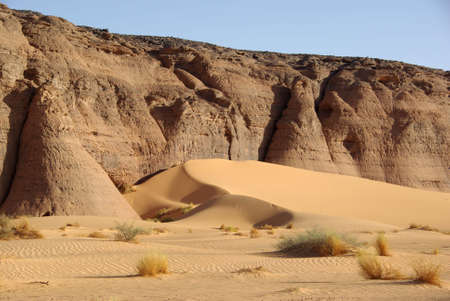 Desert in Libyaの写真素材
