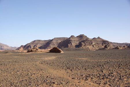 Landscape in Libyaの写真素材