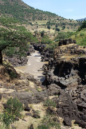 River in Ethiopiaの写真素材