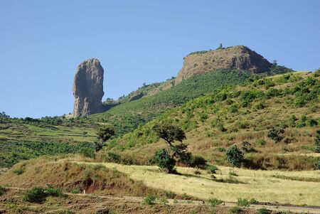 Landscape in Ethiopiaの写真素材