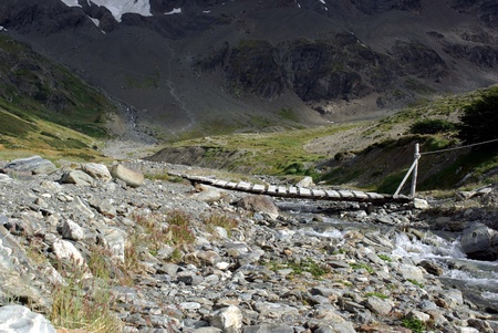Bridge in Argentinaの写真素材