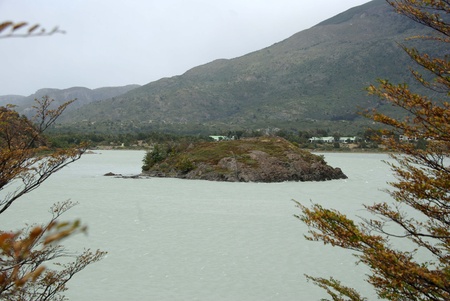 Landscape in Chileの写真素材