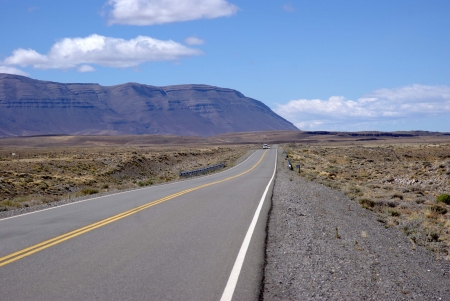 Road in Patagoniaの写真素材