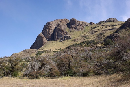 Landscape in Patagoniaの写真素材