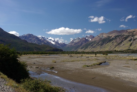 Landscape in Patagoniaの写真素材