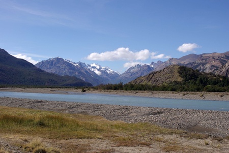 Landscape in Patagoniaの写真素材