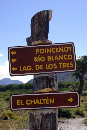 Parki signs, Argentinaの写真素材