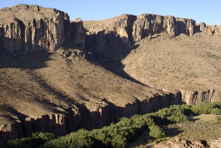 Canyon in Patagoniaの写真素材
