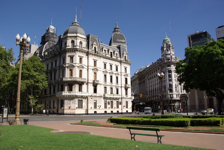 Building in Buenos Aires, Argentinaの写真素材
