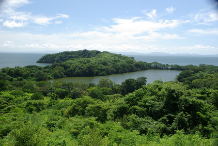 Landscape in Nicaraguaの写真素材