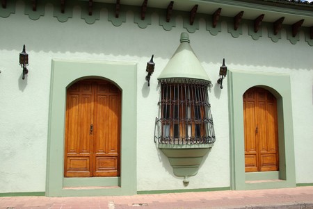 House in Granada Nicaraguaの写真素材