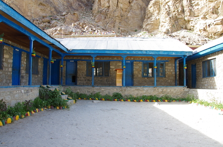 School in Ladakh, Indiaのeditorial素材
