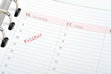 organizer time management for theの写真素材