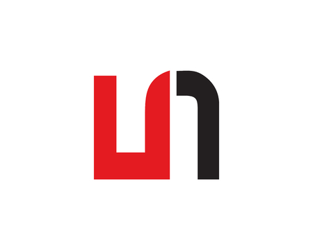 ln letter logo vector illustration.のイラスト素材