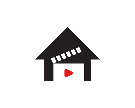 is a symbol that symbolizes the video, video recording, recording or filmのイラスト素材