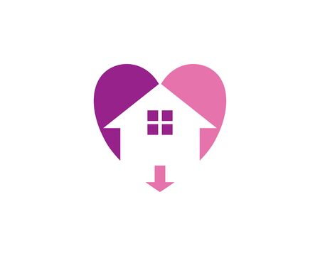 Terms of house, residence or housing iconのイラスト素材