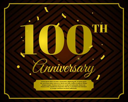 is a greeting card to celebrate an anniversary celebrationのイラスト素材