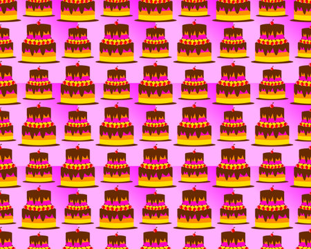 A pattern background isolated on plain background.