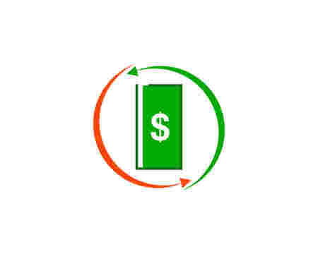 Payroll brand logo for business and moneyのイラスト素材