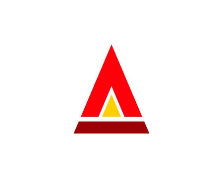 Initial letter A logo vector design templateのイラスト素材