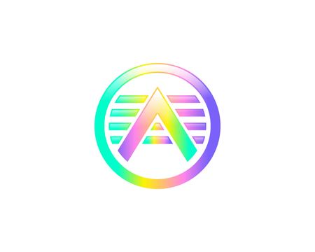 Initial letter A logo vector design templateのイラスト素材