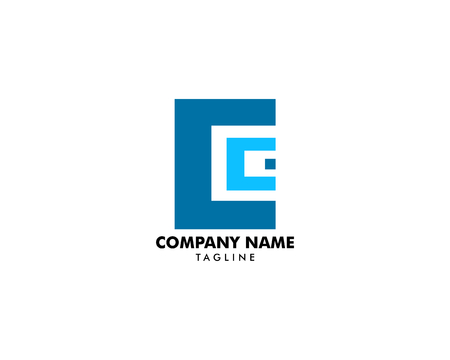 Initial Letter C Logo Template Designのイラスト素材