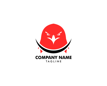 Eagle Vector Logo Templateのイラスト素材