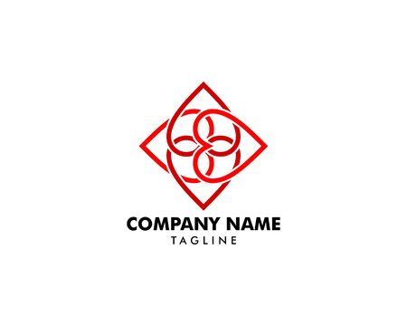 Love connect logo Template iconのイラスト素材