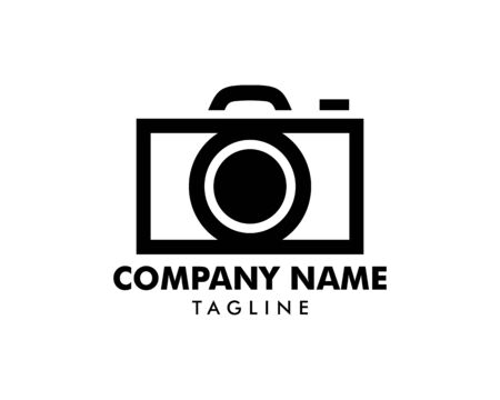 Camera photography logo icon vector templateのイラスト素材