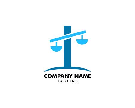 Law Firm  Template Designのイラスト素材