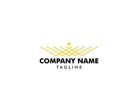 Abstract Sun Logo Design Templateのイラスト素材