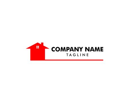 Real Estate, Property and Construction Logo Designのイラスト素材