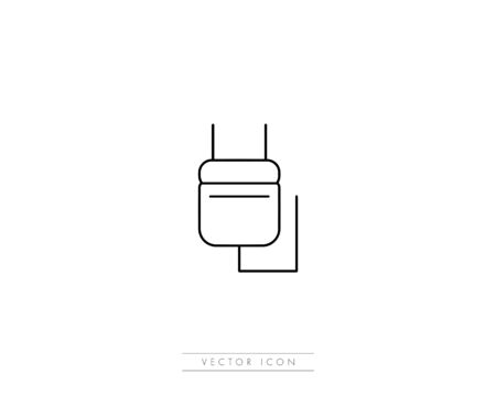 Plug Icon Vector Logo Templateのイラスト素材