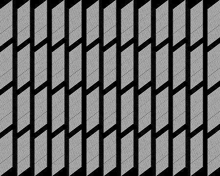 Abstract Stripped Geometric Background Vector Illustration