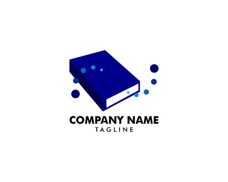 Book store logo icon vector templateのイラスト素材