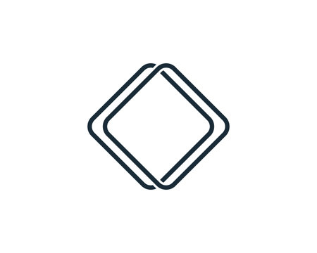 Diamond Icon   Template Illustration Designのイラスト素材