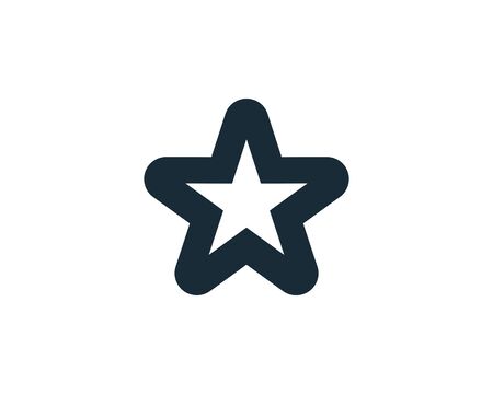 Star Icon  Template Illustration Designのイラスト素材