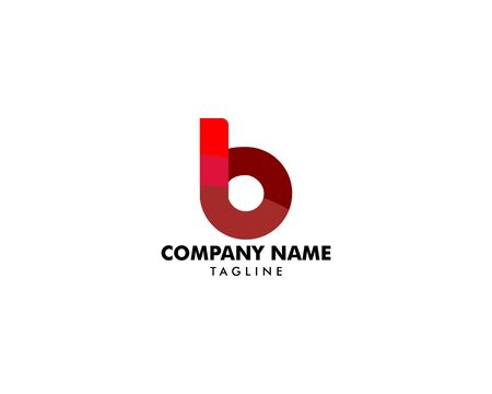 Initial Letter B Logo Template Designのイラスト素材