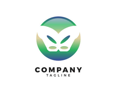 Vector illustration of pelvic bone  templateのイラスト素材